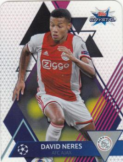 David Neres AFC Ajax 2019/20 Topps Crystal Champions League Base card #29